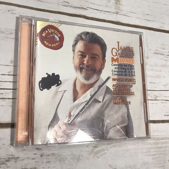 James Galway - Mozart Flute Concertos Academy Of St. Martins Neville Marriner CD - Picture 1 of 5
